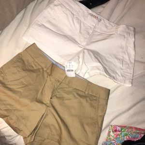 Two Pairs of Chino Shorts